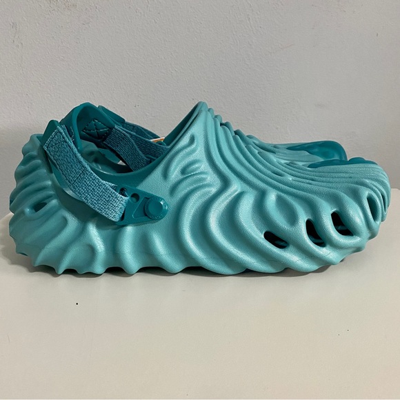 Crocs x Salehe Bembury “Blue Tide” Men’s Size 11 Pollex Clogs - Picture 2 of 8